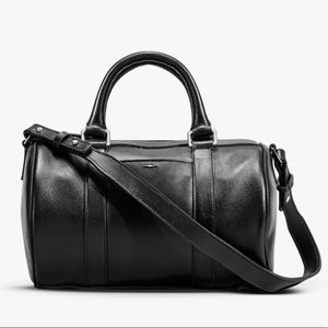 Shinola Black Leather Small Duffle SOLD OUT